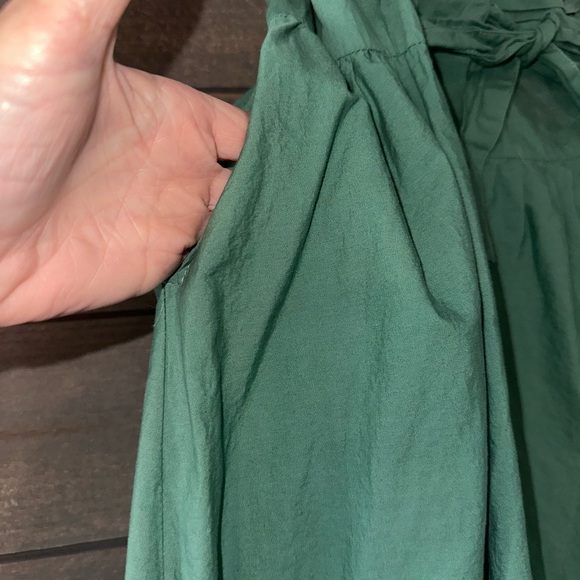 FREE PEOPLE Boho Green Maxi Skirt - Picture 6 of 9